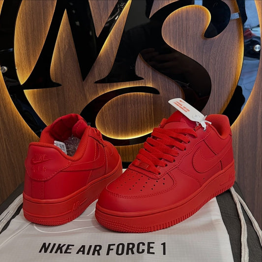 Nike AF1 Triple Red