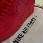 Nike AF1 Triple Red 2