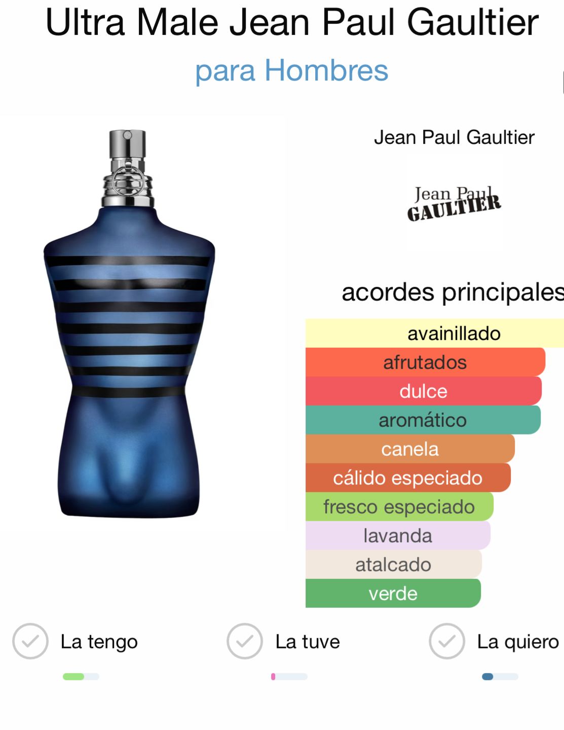 Ultra Male jean paul (100ml)