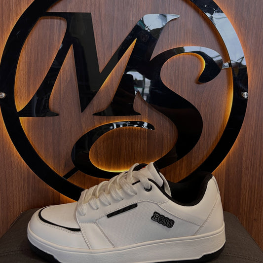 BOSS Casual Blanco - Vista frontal par