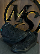 Tenis Alexander McQueen 1.1 Cristales Negro 1