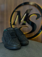 Tenis Alexander McQueen 1.1 Cristales Negro 3