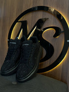 Tenis Alexander McQueen 1.1 Cristales Negro 2