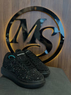 Tenis Alexander McQueen 1.1 Cristales Negro 4