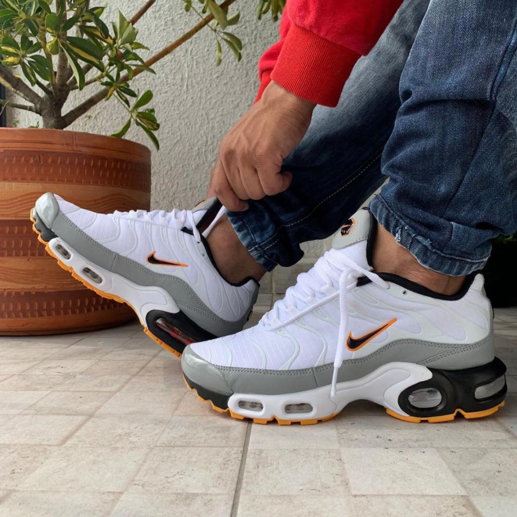 Nike TN Blanco Amarillo — Estilo urbano que destaca, comodidad y calidad